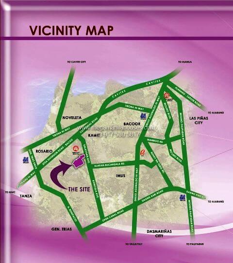 Vicinity Map: How to Get To  Parc Royal